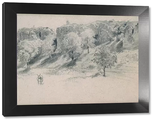 Landscape, 19th century. Artist: Alfred Victor de Vigny