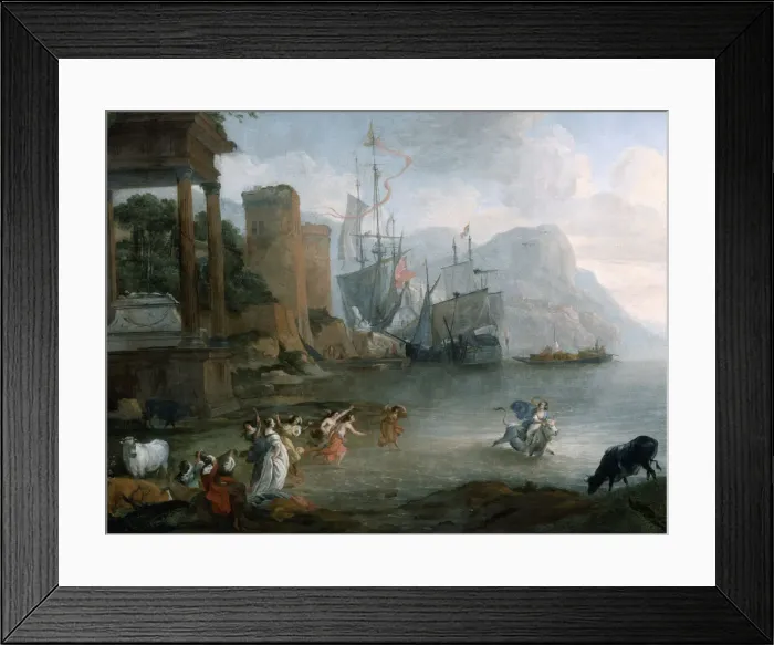 Framed Print : The Abduction of Europa, 17th century. Artist: Hendrick van Minderhout Framed Print : The Abduction of Europa, 17th century. Artist: Hendrick van Minderhout