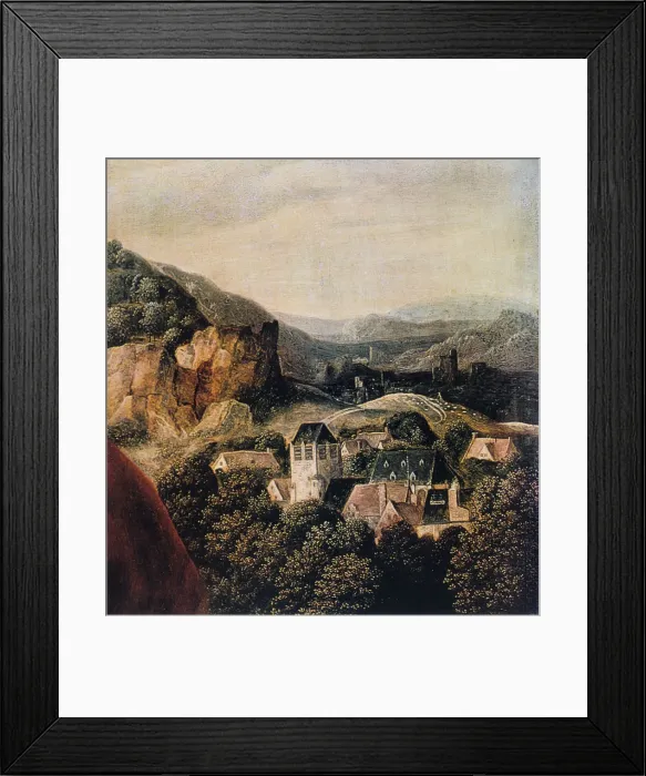 Framed Print : St Jerome, detail, 1543. Artist: Jan Sanders van Hemessen Framed Print : St Jerome, detail, 1543. Artist: Jan Sanders van Hemessen