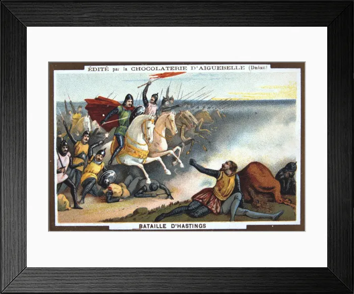 Framed Print : The Battle of Hastings, 1066, (19th century) Framed Print : The Battle of Hastings, 1066, (19th century)