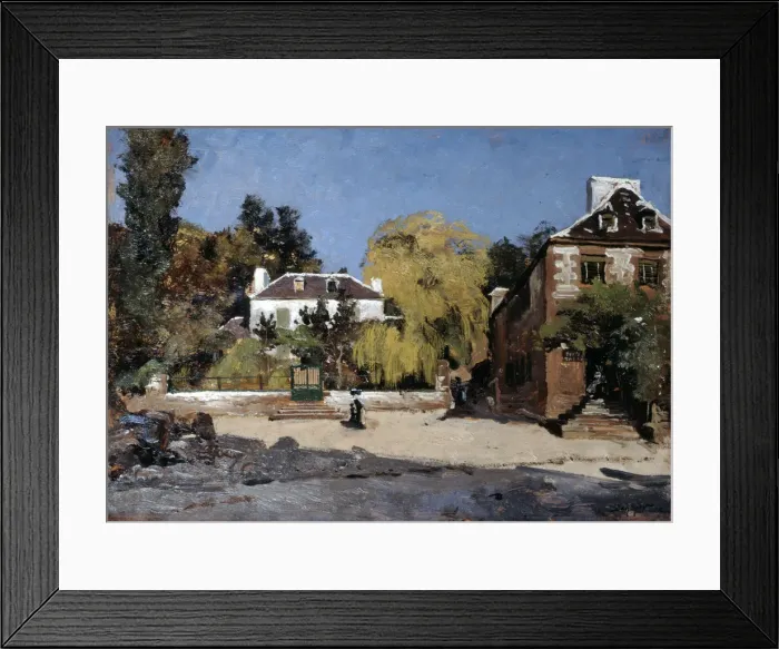 Framed Print : Saint Loup, 1869. Artist: Emmanuel Lansyer Framed Print : Saint Loup, 1869. Artist: Emmanuel Lansyer