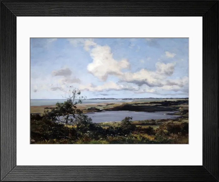 Framed Print : The Pond of the Bubble, 1879. Artist: Emmanuel Lansyer Framed Print : The Pond of the Bubble, 1879. Artist: Emmanuel Lansyer