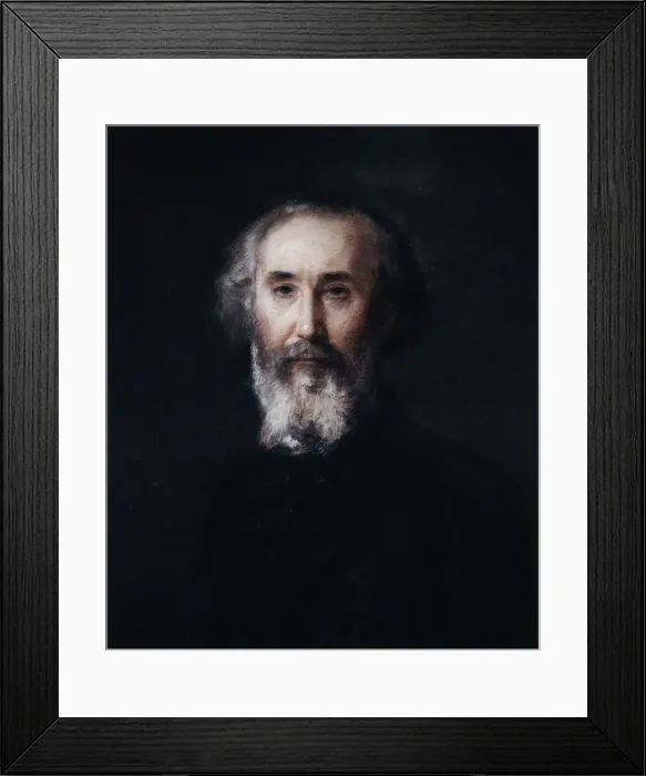 Framed Print : Self Portrait of the artist Emmanuel Lansyer, 19th century. Artist: Emmanuel Lansyer Framed Print : Self Portrait of the artist Emmanuel Lansyer, 19th century. Artist: Emmanuel Lansyer