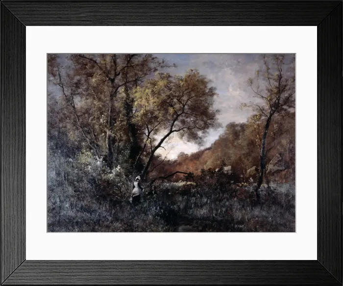 Framed Print : Flowers in April, 1877. Artist: Emmanuel Lansyer Framed Print : Flowers in April, 1877. Artist: Emmanuel Lansyer