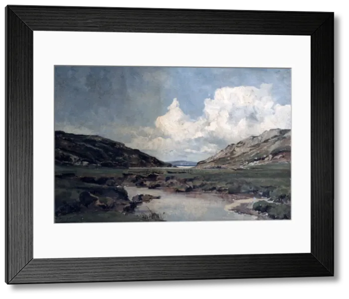 Framed Print : Saint-Anne-la-Palud, 1863. Artist: Emmanuel Lansyer Framed Print : Saint-Anne-la-Palud, 1863. Artist: Emmanuel Lansyer