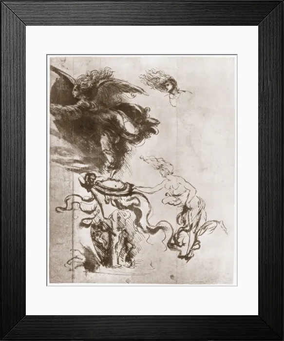 Framed Print : Allegory of Fortuna, c1483. Artist: Leonardo da Vinci Framed Print : Allegory of Fortuna, c1483. Artist: Leonardo da Vinci