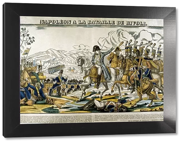 Napoleon at the Battle of Rivoli, 14 January, 1797