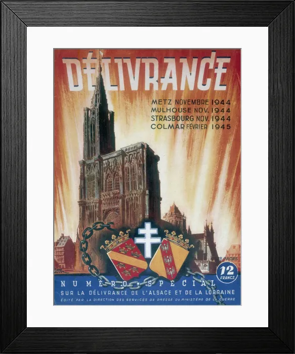 Framed Print : World War 2: Deliverance!, 1945 Framed Print : World War 2: Deliverance!, 1945