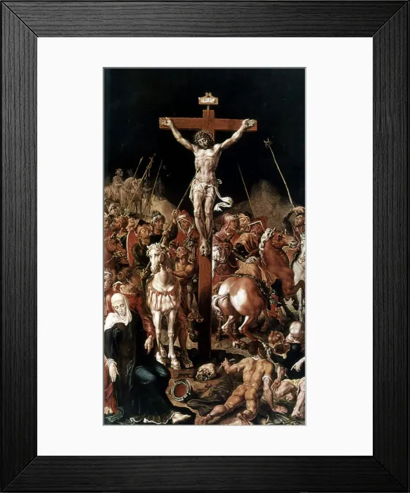 Framed Print : Golgotha ( Calvary ), 16th century. Artist: Maerten van Heemskerck Framed Print : Golgotha ( Calvary ), 16th century. Artist: Maerten van Heemskerck