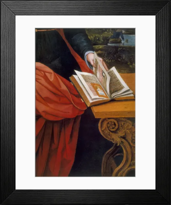 Framed Print : Virgin and Child, detail, 16th century Framed Print : Virgin and Child, detail, 16th century