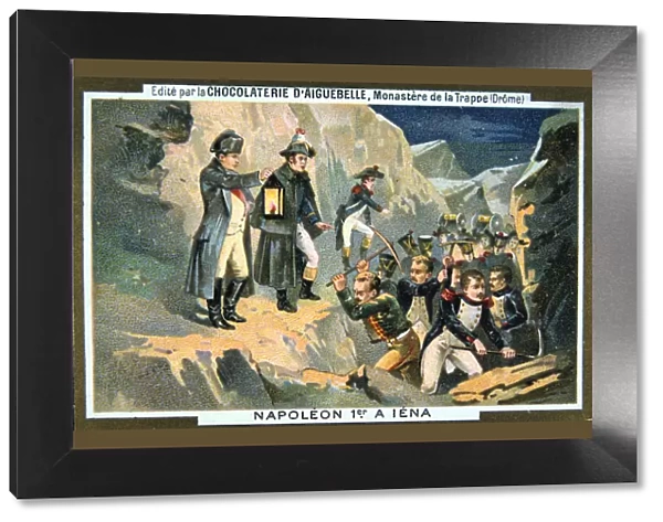 Napoleon at the Battle of Jena, 14 October 1806, (19th century)