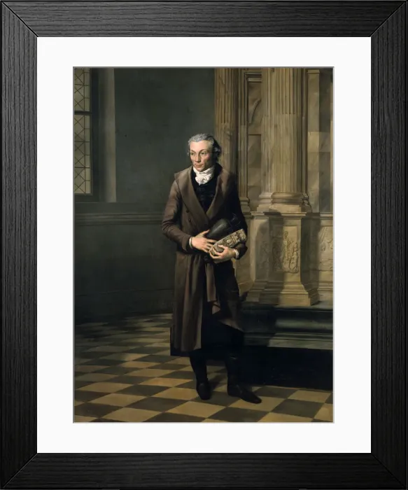 Framed Print : Alexandre Lenoir, 1799. Artist: Pierre Maximilien Delafontaine Framed Print : Alexandre Lenoir, 1799. Artist: Pierre Maximilien Delafontaine
