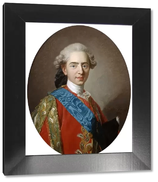 The Duc de Berry, later King Louis XVI, aged 15, c1769. Artist: Louis Michel van Loo