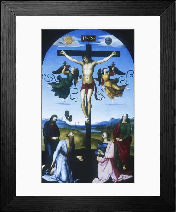 Framed Print : Mond Crucifixion, c1530. Artist: Raphael Framed Print : Mond Crucifixion, c1530. Artist: Raphael