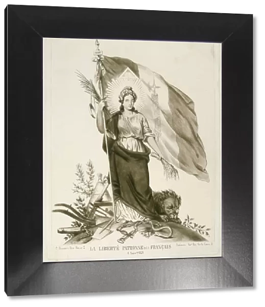 Liberty, Patron of the French, 1870