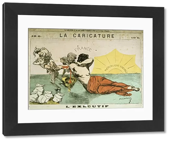 L Executif 1870-1871. Artist: Pilotell
