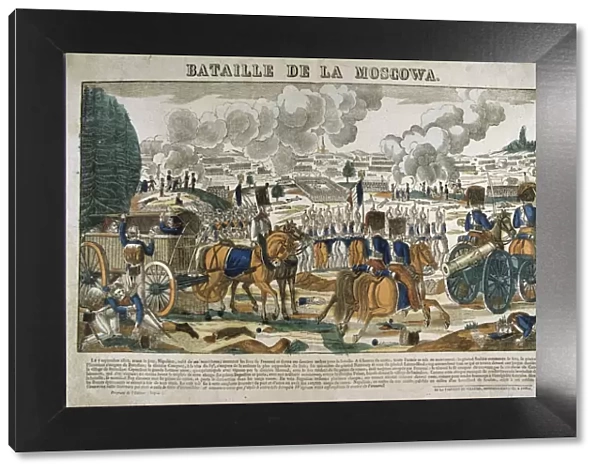 Battle of Borodino, Russia, 7 September 1812, (c1835). Artist: Francois Georgin