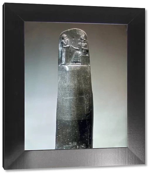 Diorite stele inscribed with the laws of Hammurabi, 18th century BC