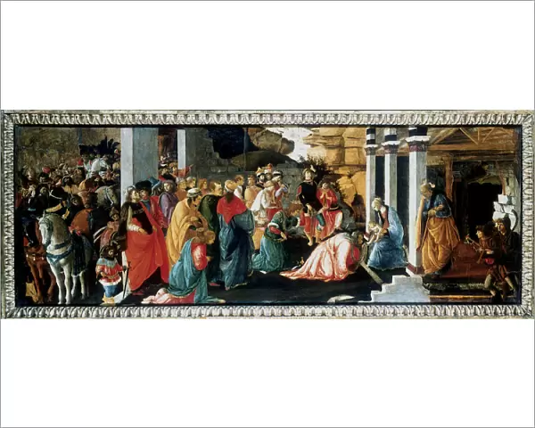 The Adoration of the Kings, c1470. Artist: Filippino Lippi