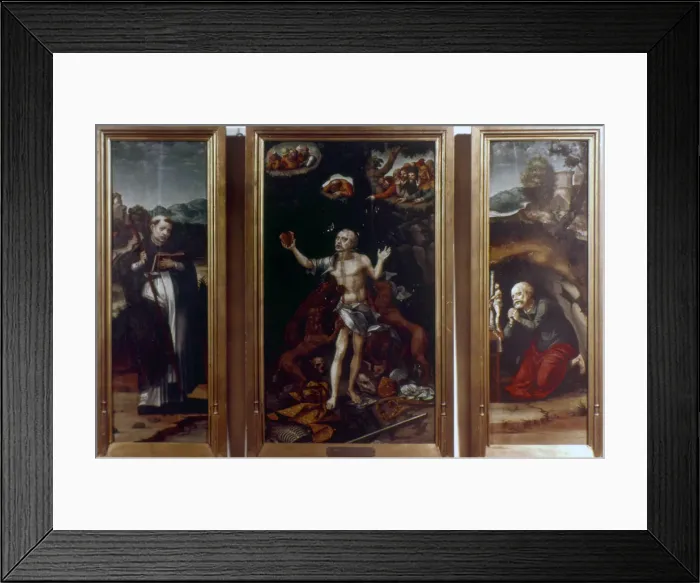 Framed Print : The Martyrdom of Saint Ignatius, 16th century Framed Print : The Martyrdom of Saint Ignatius, 16th century