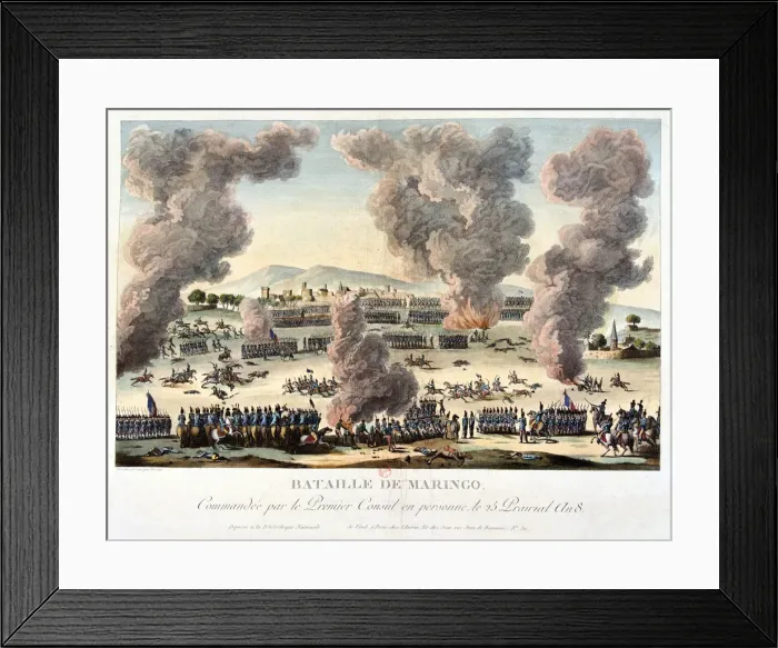 Framed Print : Battle of Marengo, 14 June, 1800 Framed Print : Battle of Marengo, 14 June, 1800