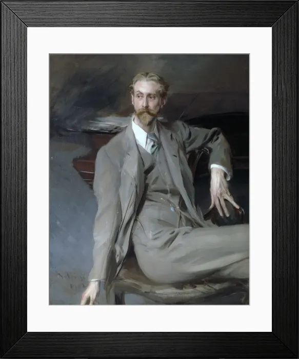 Framed Print : Portrait of the Artist: Lawrence Alexander Peter Harrison, 1902. Artist: Giovanni Boldini Framed Print : Portrait of the Artist: Lawrence Alexander Peter Harrison, 1902. Artist: Giovanni Boldini