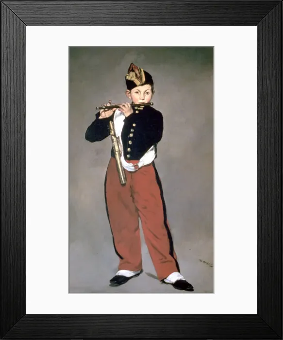 Framed Print : Fifer, 1866. Artist: Edouard Manet Framed Print : Fifer, 1866. Artist: Edouard Manet