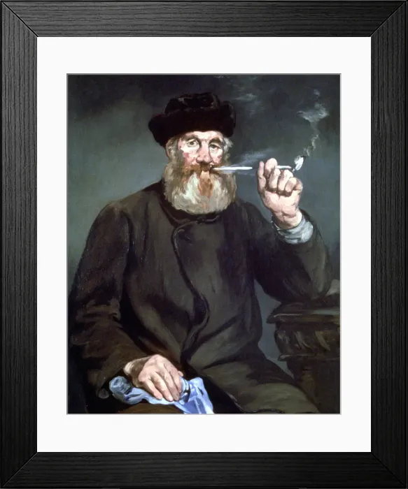 Framed Print : The Smoker, 1866. Artist: Edouard Manet