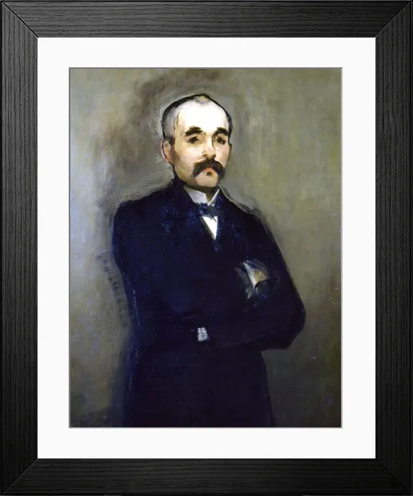 Framed Print : Georges Clemenceau, 1879. Artist: Edouard Manet Framed Print : Georges Clemenceau, 1879. Artist: Edouard Manet