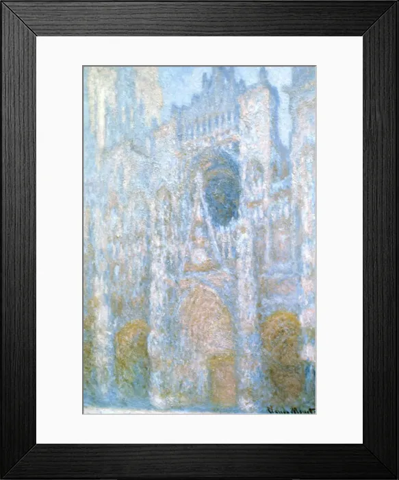 Framed Print : Rouen Cathedral, Sunlight Effect, 1894. Artist: Claude Monet Framed Print : Rouen Cathedral, Sunlight Effect, 1894. Artist: Claude Monet