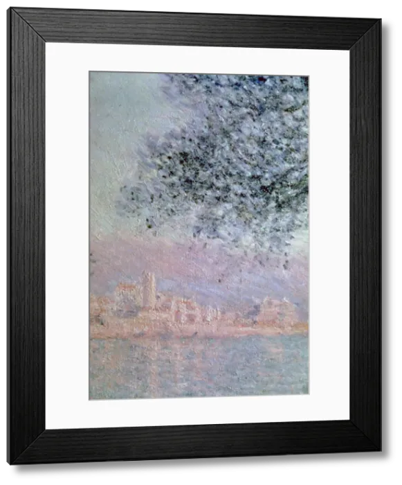 Framed Print : View of Antibes, detail, 1888. Artist: Claude Monet Framed Print : View of Antibes, detail, 1888. Artist: Claude Monet