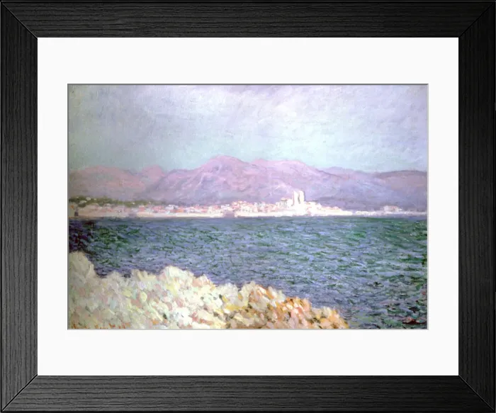 Framed Print : Gulf of Antibes, 1888. Artist: Claude Monet Framed Print : Gulf of Antibes, 1888. Artist: Claude Monet