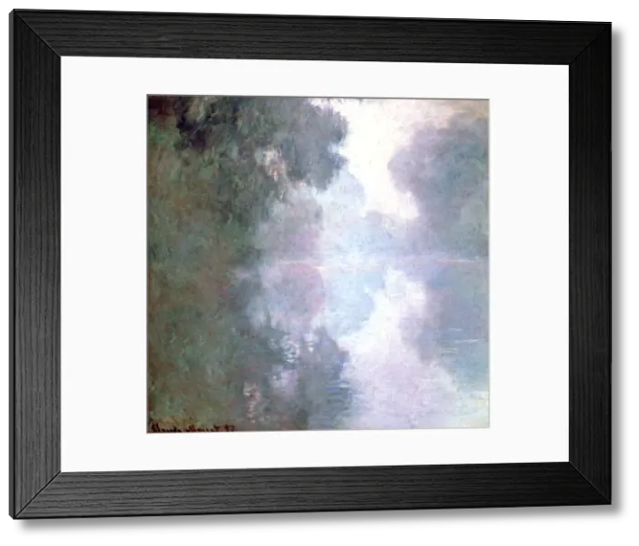 Framed Print : Morning Mists, 1897. Artist: Claude Monet Framed Print : Morning Mists, 1897. Artist: Claude Monet