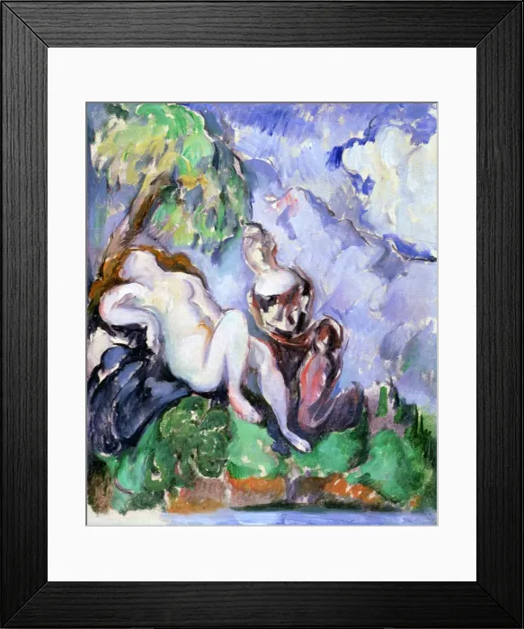 Framed Print : Bethsabee, 1885-1890. Artist: Paul Cezanne Framed Print : Bethsabee, 1885-1890. Artist: Paul Cezanne
