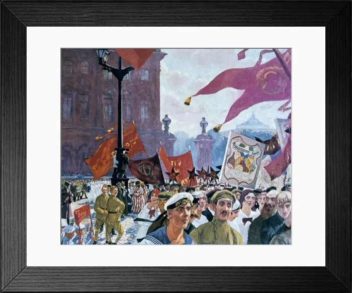 Framed Print : Festivities marking the opening of the second congress of the Comintern, 1921. Artist: Boris Mikhajlovich Kustodiev Framed Print : Festivities marking the opening of the second congress of the Comintern, 1921. Artist: Boris Mikhajlovich Kustodiev