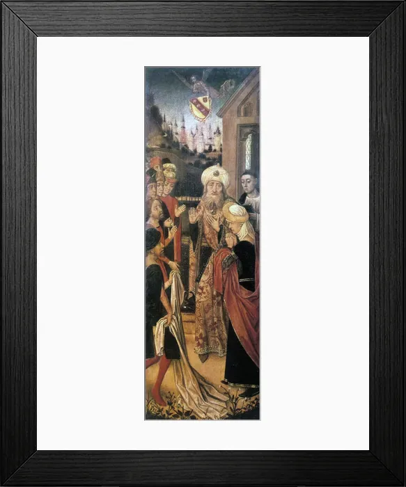 Framed Print : Jacob Crying over the Bloodstained Tunic of Joseph, 15th century. Artist: Vrancke Van der Stockt Framed Print : Jacob Crying over the Bloodstained Tunic of Joseph, 15th century. Artist: Vrancke Van der Stockt