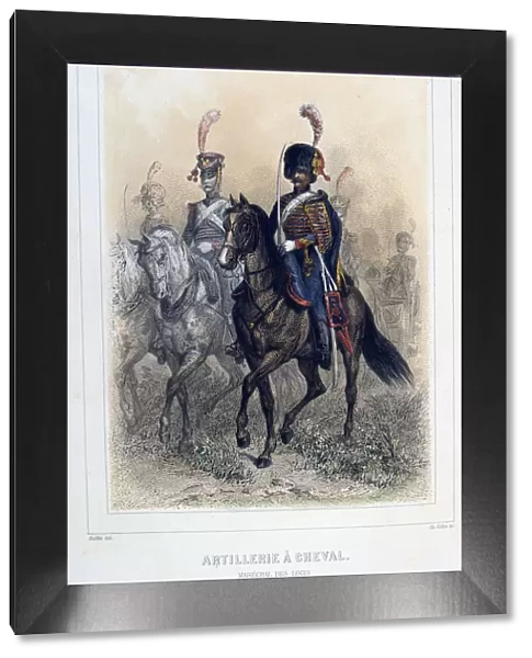 Field Marshal of the Horse Artillery, 1859. Artist: Auguste Raffet