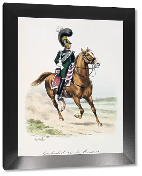 Gardes-du-Corps de Monsieur, Petite Tenue, 1815. Artist: Eugene Titeux