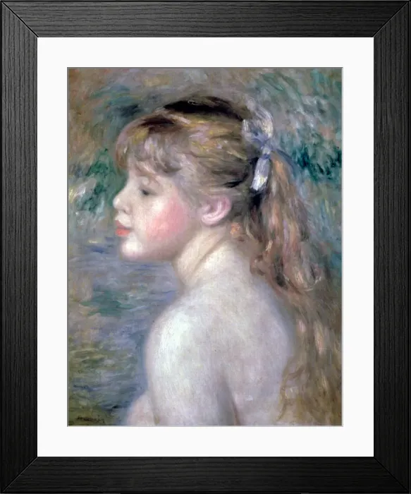 Framed Print : Head of a Child, 1892. Artist: Pierre-Auguste Renoir Framed Print : Head of a Child, 1892. Artist: Pierre-Auguste Renoir