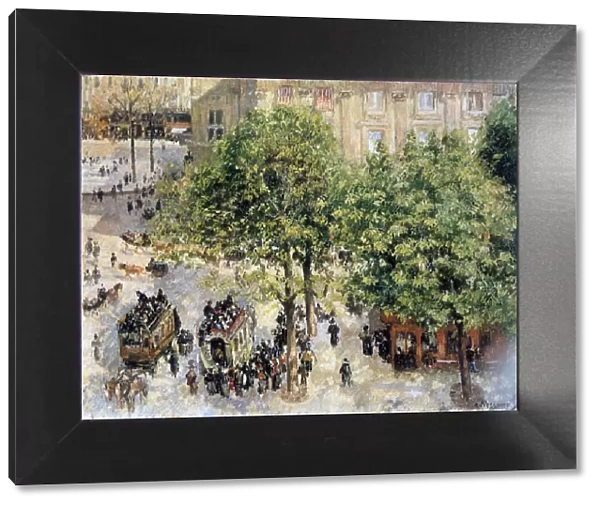 Place du Theatre-Francais, Spring, 1898. Artist: Camille Pissarro