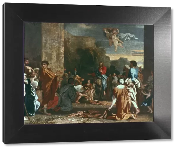 Jesus enters Jerlusalem, c1630. Artist: Nicolas Poussin
