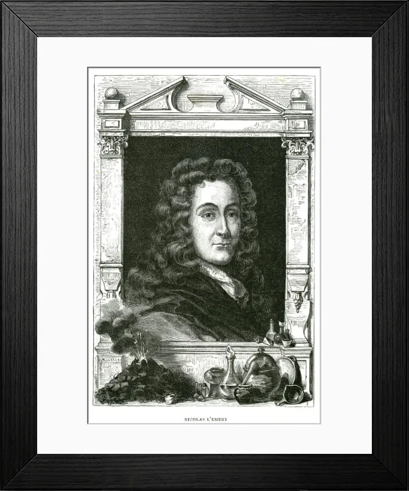 Framed Print : Nicholas Lemery, French chemist, 1870 Framed Print : Nicholas Lemery, French chemist, 1870
