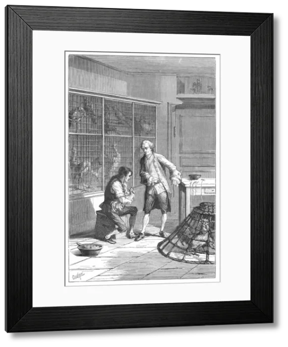 Framed Print : Lazaro Spallanzani, 18th century Italian naturalist and biologist, 1874 Framed Print : Lazaro Spallanzani, 18th century Italian naturalist and biologist, 1874