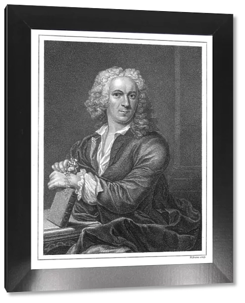 Carolus Linnaeus, 18th century Swedish naturalist. Artist: W Evans