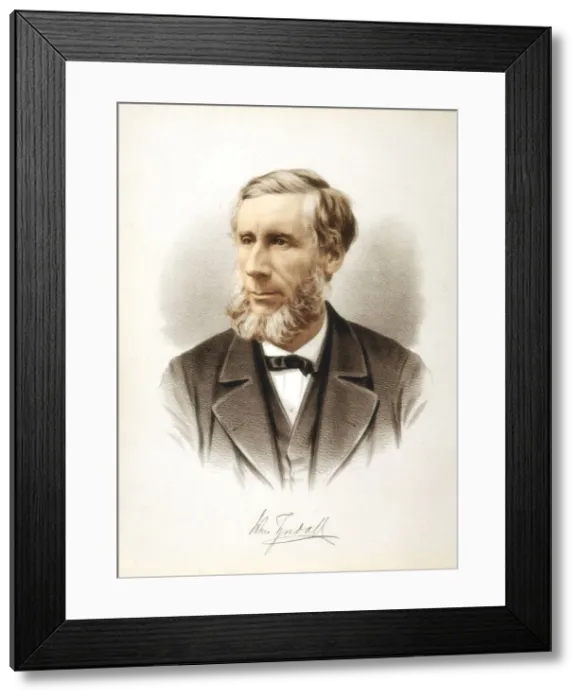 Framed Print : John Tyndall, Irish-born British physicist and populariser of science, c1880 Framed Print : John Tyndall, Irish-born British physicist and populariser of science, c1880