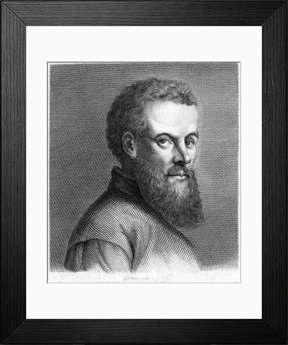 Framed Print : Andreas Vesalius, 16th century Flemish anatomist, c1789-c1798 Framed Print : Andreas Vesalius, 16th century Flemish anatomist, c1789-c1798