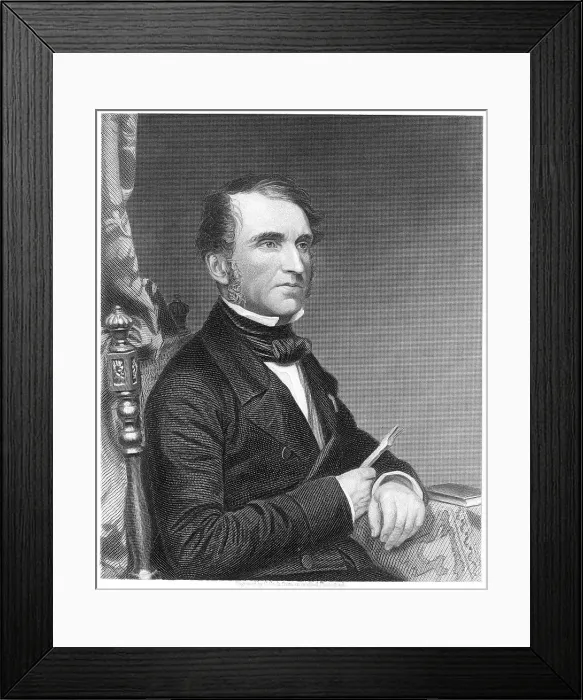 Framed Print : Justus von Liebig, German chemist, c1860 Framed Print : Justus von Liebig, German chemist, c1860