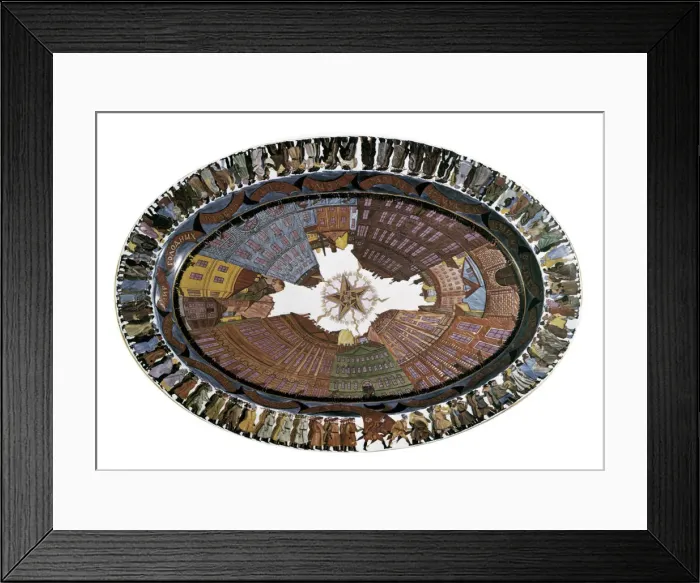 Framed Print : A porcelain dish by Maria Lebedeva, 1920. Artist: Maria Vasilievna Lebedeva Framed Print : A porcelain dish by Maria Lebedeva, 1920. Artist: Maria Vasilievna Lebedeva