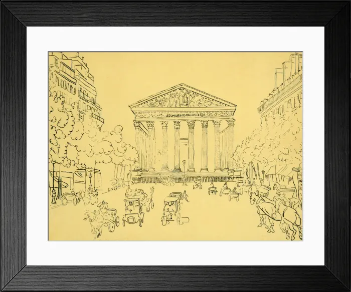 Framed Print : The Royal Street, c1900-1944. Artist: Max Jacob Framed Print : The Royal Street, c1900-1944. Artist: Max Jacob