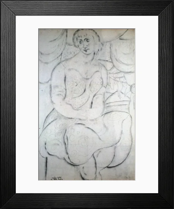 Framed Print : The Beautiful Open One, c1900-1940. Artist: Eugene Dabit Framed Print : The Beautiful Open One, c1900-1940. Artist: Eugene Dabit